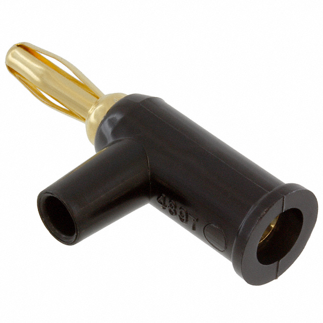 【4897-0】CONN BANANA PLUG STACK SLDRLESS[１パッケージ当り1個]