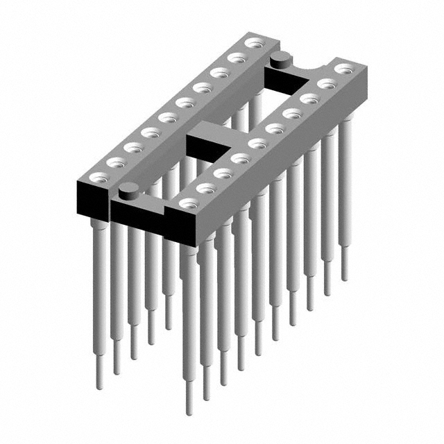 CONN IC DIP SOCKET 20POS GOLD【116-87-320-41-001101】