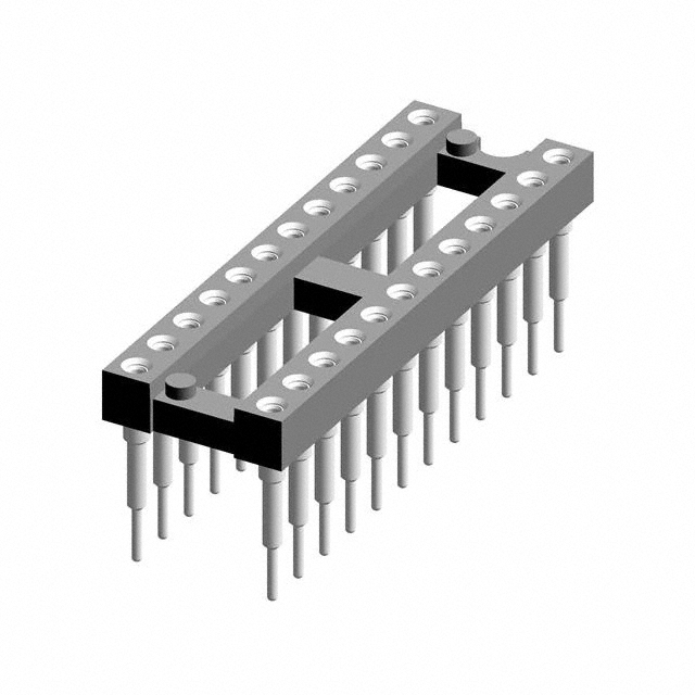 CONN IC DIP SOCKET 24POS GOLD【116-87-324-41-003101】