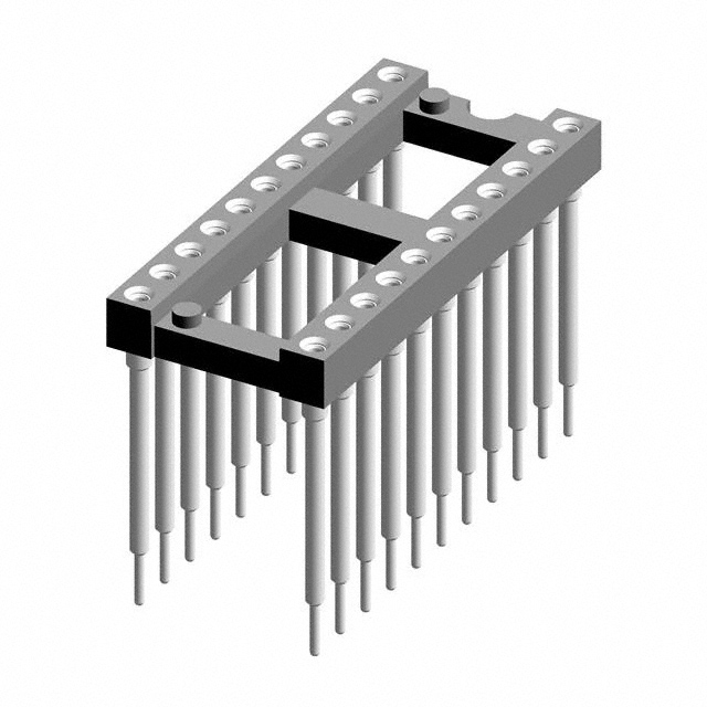 CONN IC DIP SOCKET 22POS GOLD【116-87-422-41-001101】