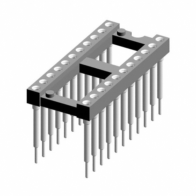 CONN IC DIP SOCKET 22POS GOLD【116-87-422-41-008101】