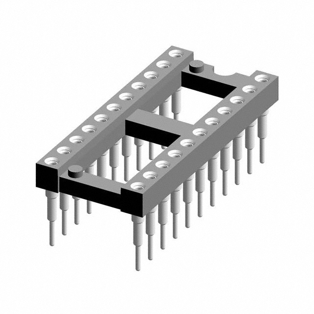 CONN IC DIP SOCKET 22POS GOLD【116-87-422-41-018101】