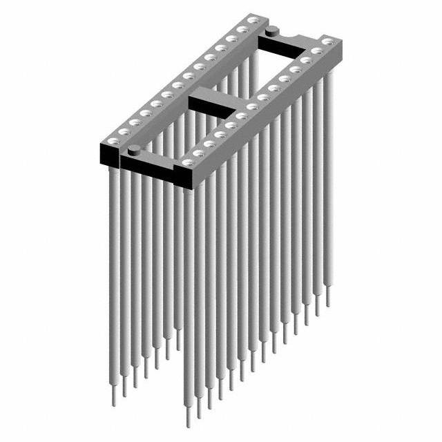 CONN IC DIP SOCKET 28POS GOLD【116-87-428-41-013101】