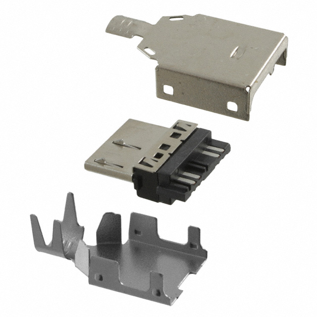 【1003-026-22300】CONN PLUG USB3.0 MICRO B SLD