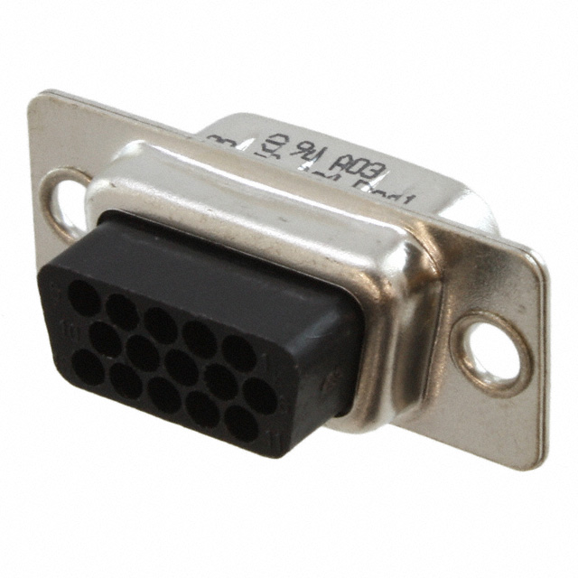 【09561005601】CONN D-SUB HD HOUSING PLUG 15POS