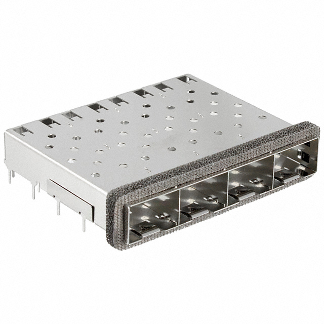 【0739270402】CONN SFP CAGE 1X4 SLD R/A