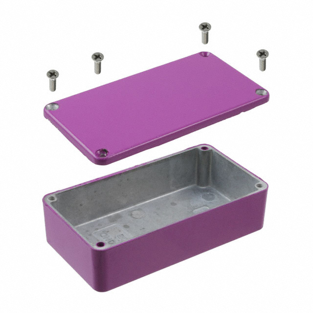 【1590BPR】STOMP BOX ALUM 4.41"L X 2.38"W