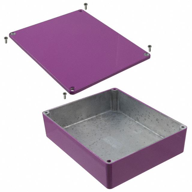 【1590XXPR】STOMP BOX ALUM 5.72"L X 4.77"W