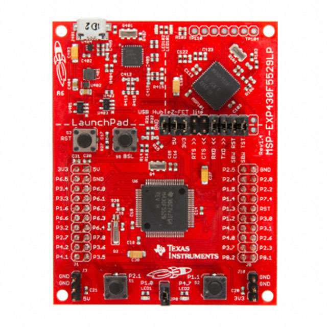 【MSP-EXP430F5529LP】LAUNCHPAD MSP430F5529 EVAL BRD