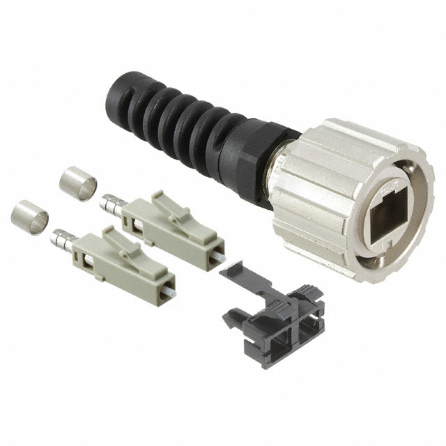 【17-300090】CONN FIBER LC PLUG DUPLX