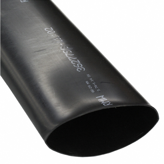 【RMW-180/60-1200/ADH-0】HEATSHRINK 7.087" X 3.94' BLACK