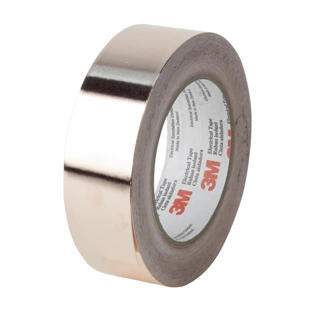 【1194 12MMX33MMC19】TAPE COPPER FOIL NATU 0.47"X36YD