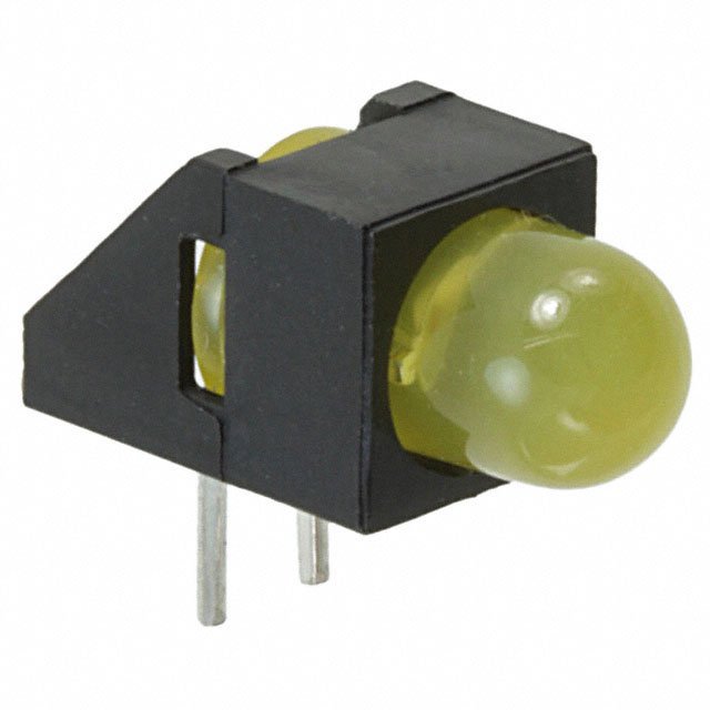 【HLMP-4719-A00B2】LED CBI 5MM YELLOW RA HOUSING