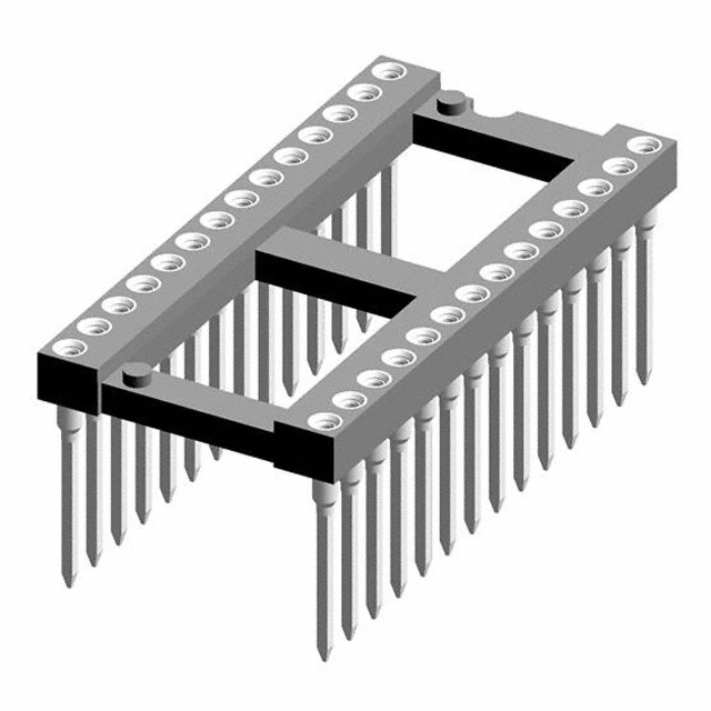 CONN IC DIP SOCKET 28POS GOLD【122-83-628-41-001101】