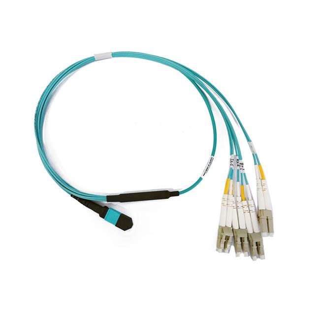 【0885366803】MPO QSFP TO 4XLCD SM 3M