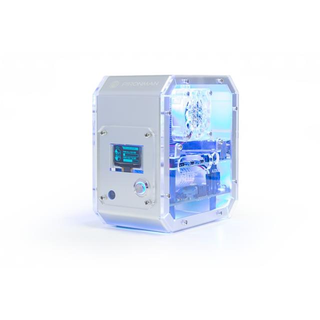 【CN0360D】CASE ALUM TRANSLUCENT - GRAY