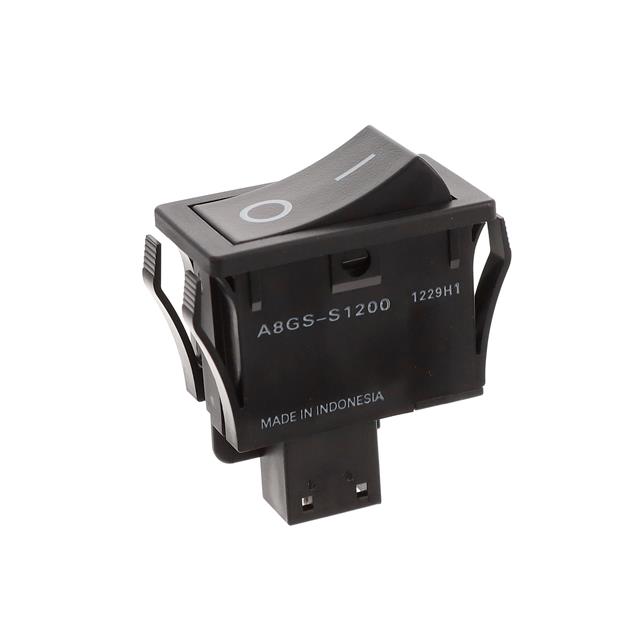 SWITCH ROCKER SPST 200MA 5V【A8GS-S1200】