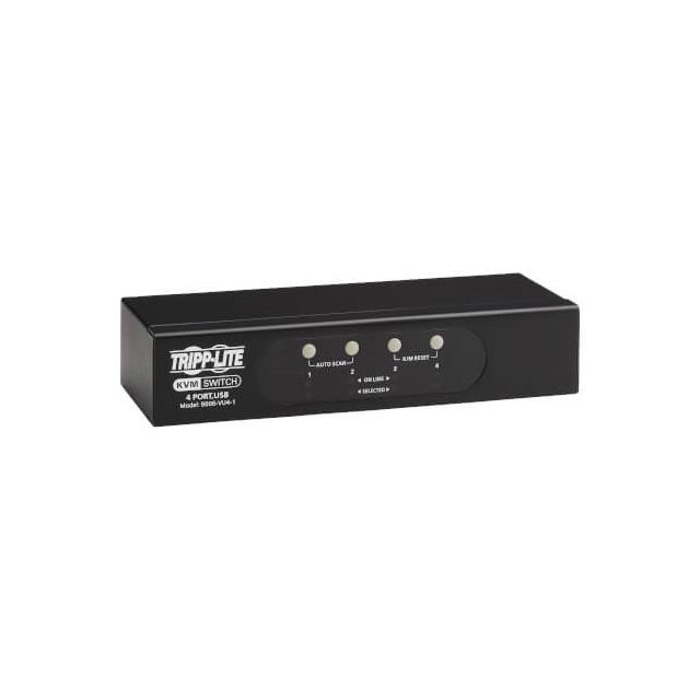 【B006-VU4-1】VGA KVM SWITCH 4-PORT FOR USB OR