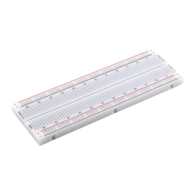 【BB830】WHITE 830-POINT BREADBOARD, 4 PO