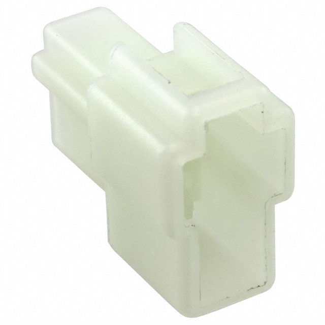 【172129-1】CONN MALE TAB HSG 0.25 2POS NAT
