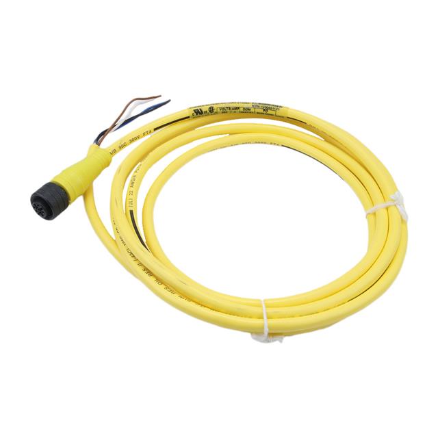 CIRC CBL 5POS PLUG TO WIRE 6.56'【1200651121】