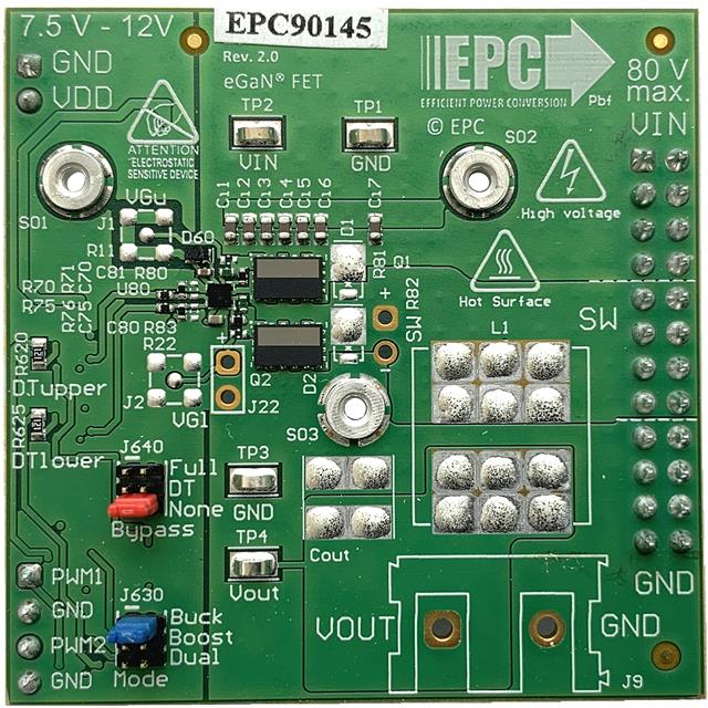 BOARD DEV HALF-BRIDGE EPC2306【EPC90145】 