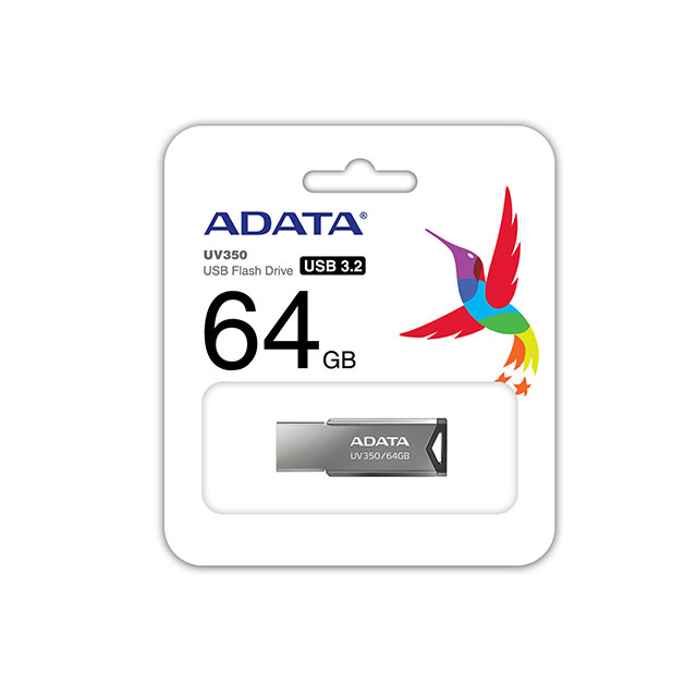【UV350-064GD】ADATA UFD USB 3.2 3D TLC 064G 0~