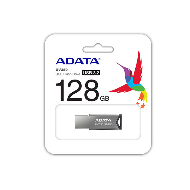 ADATA UFD USB 3.2 3D TLC 128G 0~【UV350-128GD】