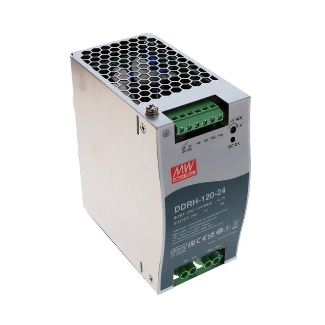 【DDRH-120-24】250-1500VDC O/P +24V5A[箱]