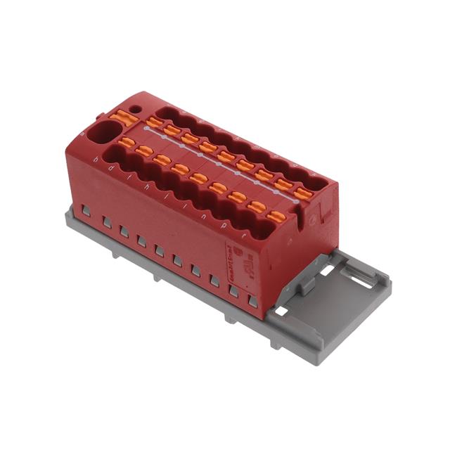 【1047456】TERM BLK 19POS RED