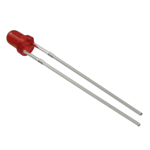 【151031SS04000】LED RED DIFFUSED 3MM ROUND T/H