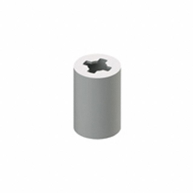 【2365】ROUND SPACER #6 NYLON 5/8"
