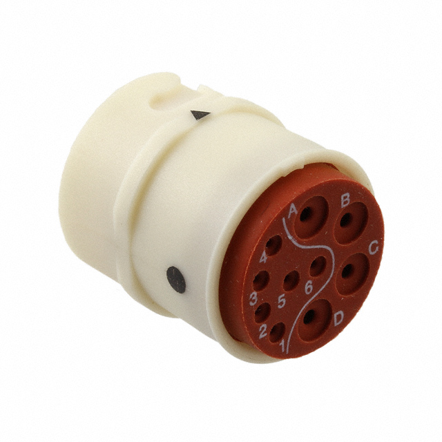 【SJS861200】CONN RCPT HSG MALE 10POS INLINE