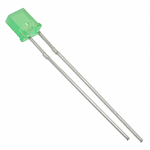 【MT212T-G-A】LED GREEN DIFF RECT 2MMX4MM T/H