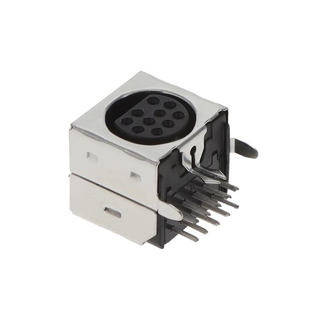 【KMDGX-10S-BS】CONN RCPT FMALE MINI DIN 10P SLD