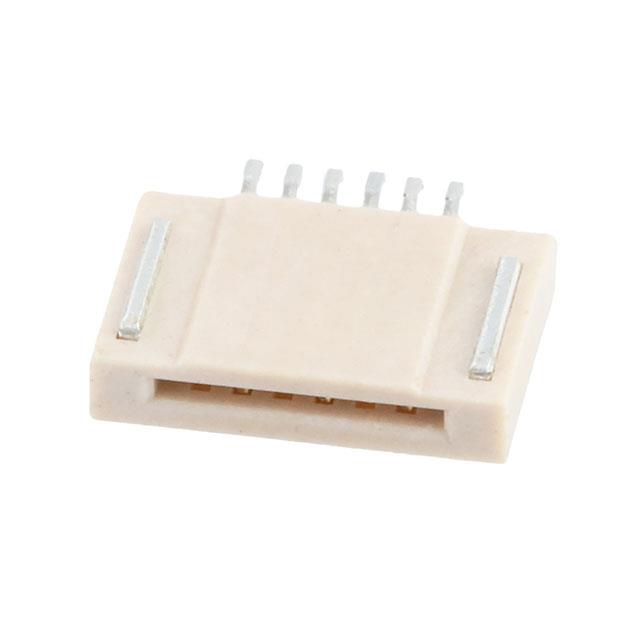 【0512810698】CONN FFC FPC 6POS 0.5MM R/A