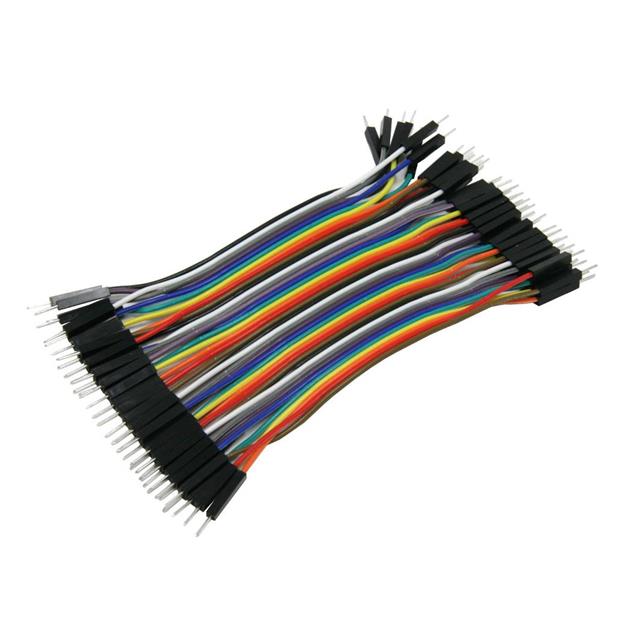 ZIPWIRE MALE-TO-MALE, 10CM, 40 U【ZW-MM-10】