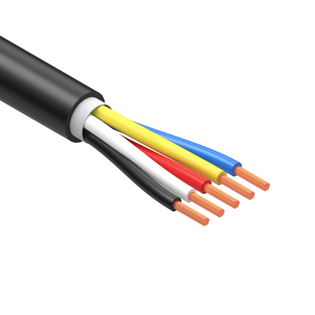 【30-02359】CBL 5CON 18AWG BLK TPU