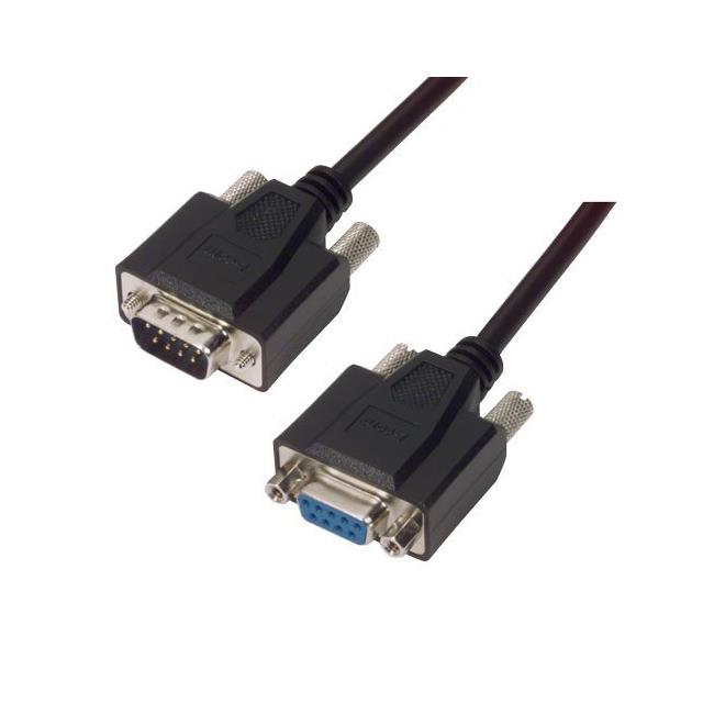 CABLE ASSY DB09 SHLD BLACK 3.05M【CSMNB9MF-10】