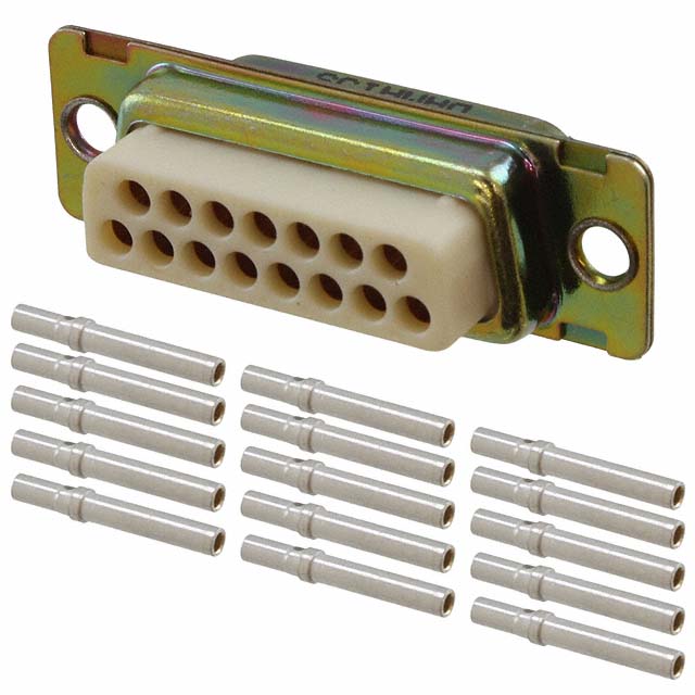 【DAMA-15S】CONN D-SUB RCPT 15P PNL MT CRIMP