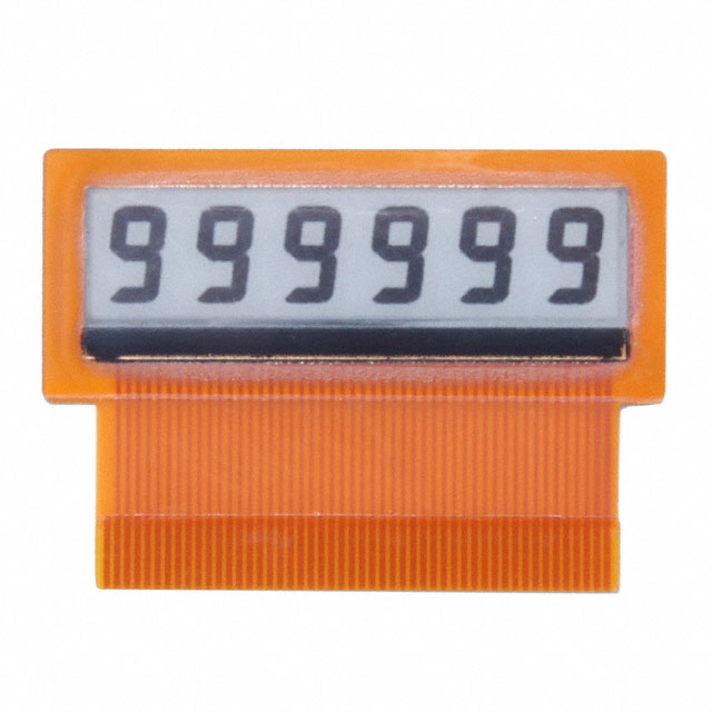 【SCB721001】DISPLAY 6 DIGIT NUMERIC