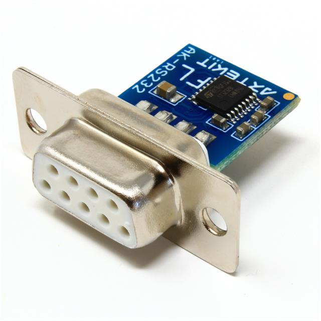 【AK-RS232-LED-F】RS232 TO TTL CONVERTER WITH LEDS