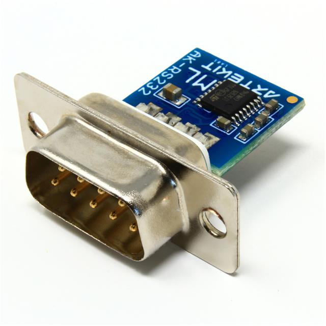 【AK-RS232-LED-M】RS232 TO TTL CONVERTER WITH LEDS