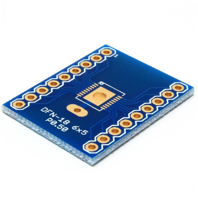 DFN-18 TO DIP ADAPTER  6MM X 5MM【DA-DFN18-6X5P50】
