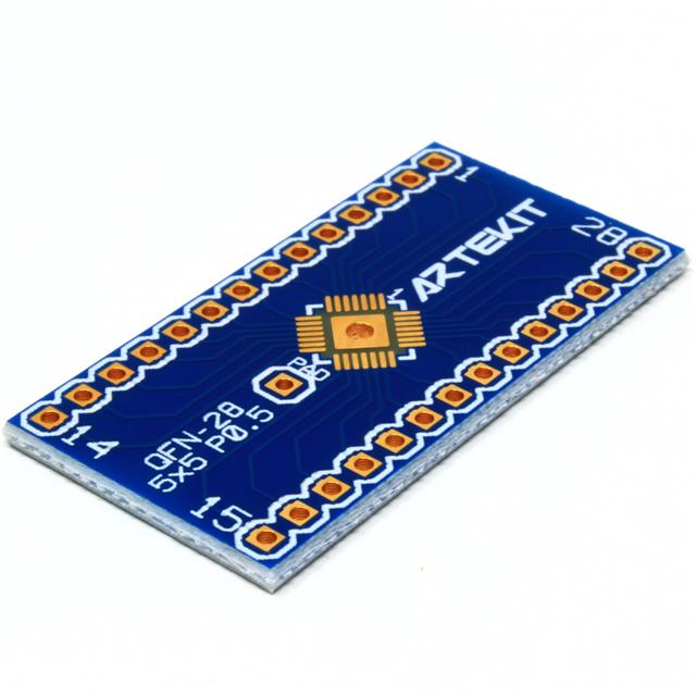 QFN-28 TO DIP ADAPTER  5MM X 5MM【DA-QFN28-5X5P50】