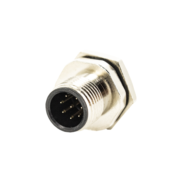 M12 A-CODE RECEPTACLE, 8PIN MALE【216A-08MAR】