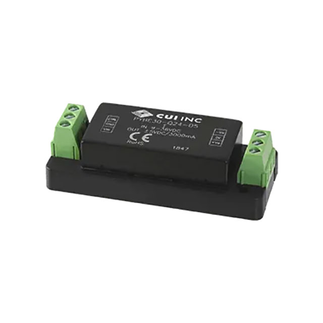 【PYBE30-Q24-S12H-DIN】DC/DC DIN RAIL SUPPLY 12V 30W