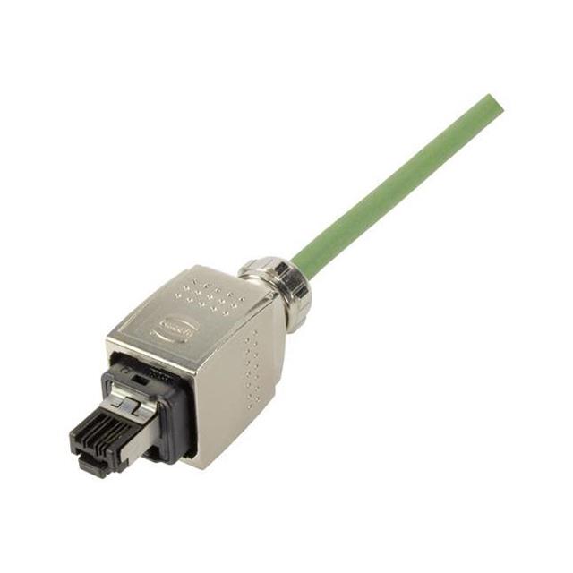 【09352260401R02】HAN PP V14 RJ45 PLUG PN METAL 4-