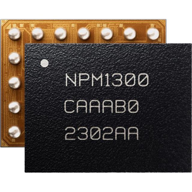 【NPM1300-CAAA-R7】nPM1300電源管理IC(digi-reel品)