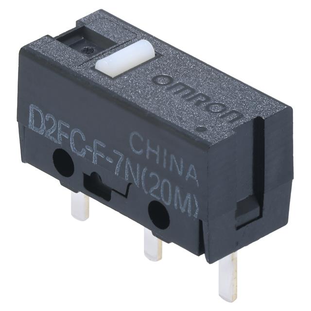 【D2FC-F-7N(20M)】SWITCH SNP ACT SPST-NO 0.001A 6V